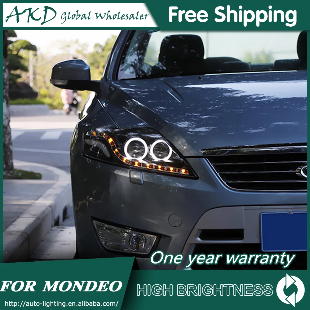 

Headlights For ford mondeo 2009-2012 fusion DRL Day Running Light Head Lamp LED Bi Xenon Bulb Fog Light Tuning Car Accessory