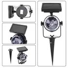 Прожектор на солнечной батарее, RGB, многоцветное Изменение привело, водонепроницаемый