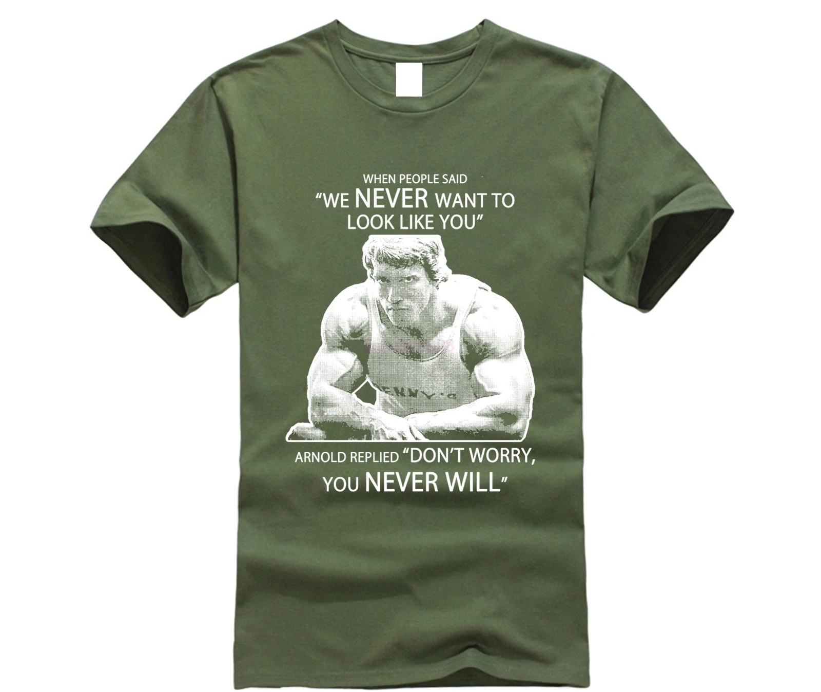 Мужская футболка Arnie Арнольд Шварценеггер бодибилдинг Camiseta Para Hombre необычная |