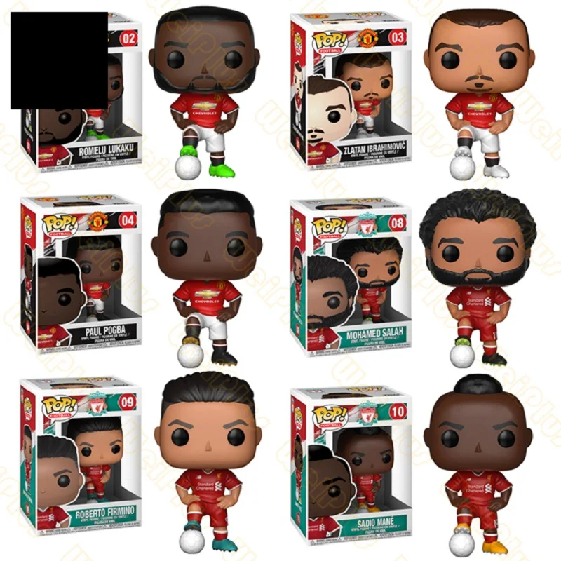 Экшн фигурки Funko POP Футбольные Звезды Ливерпуль Фирмино Садио Мане Мохамед Салах