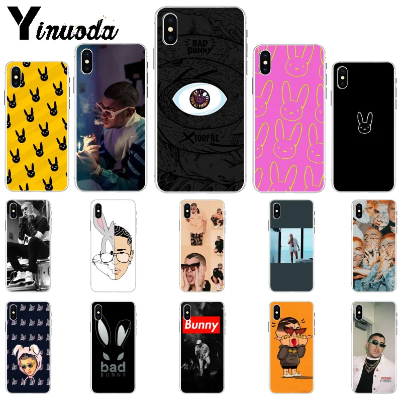 Yinuoda Bad Bunny Maluma Ozuna POP Hip Hop Новинка чехол для телефона Fundas чехол для iPhone 8 7 6 6S Plus 5 5S SE XR X XS MAX Shell