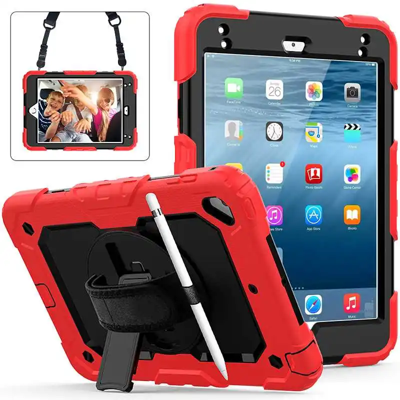 

Full Protection Straps Case For iPad Mini 5 2019 4 Tablet Case Cover