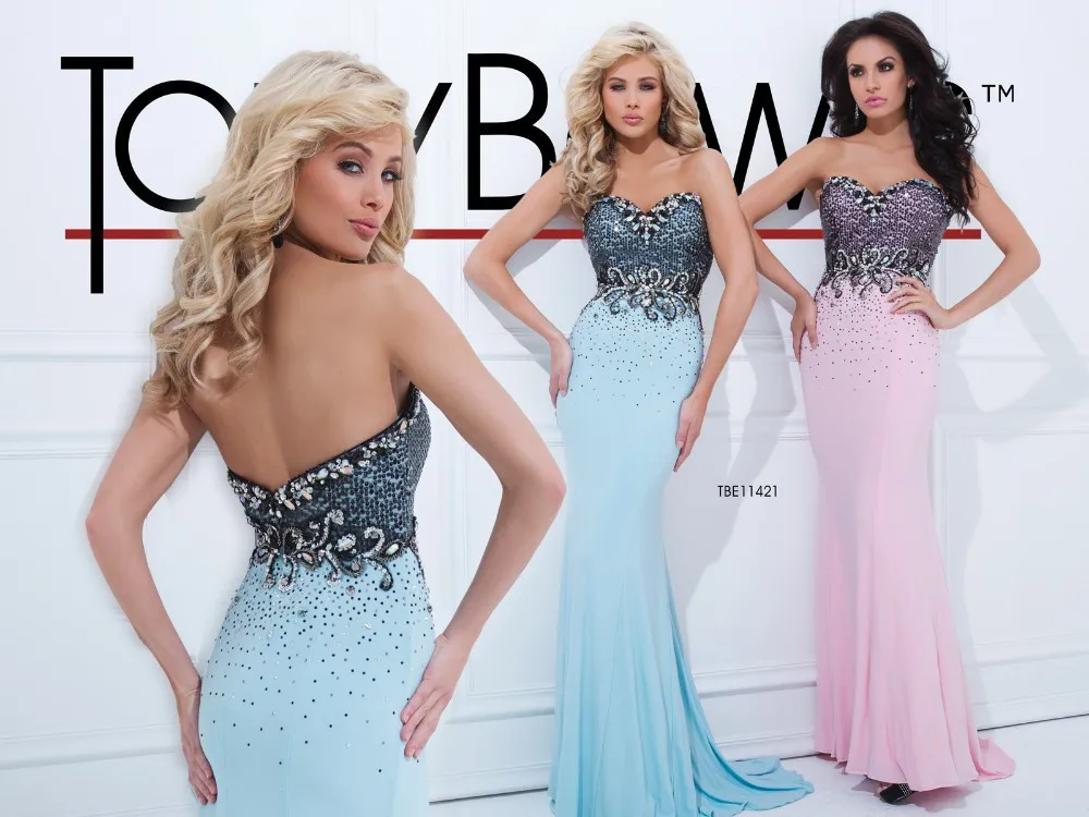 

2019 azul sexy rosa cristal querida frisado mangas sereia vestidos de baile chiffon wv-273