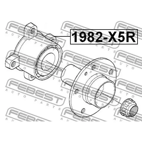 Комплект подшипника ступ. зад.BMW E65/х5 3.0 6.0/3.0D/4.0D 00 FE|Клатчи и аксессуары| |