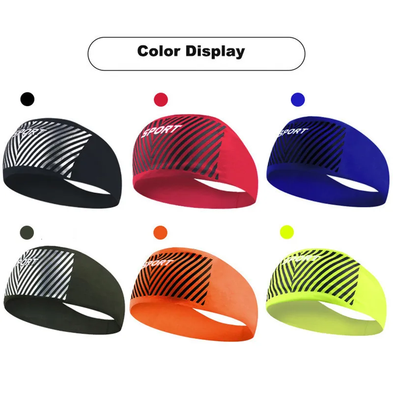Фото Men Women Sports Sweat Headband Breathable Wide Yoga Elastic Sweatband Hair Band Run Cycling Dance Running Fitness Спорт и Men Women Sports Sweat Headband Breathable Wide Yoga Elastic Sweatband Hair Band Run Cycling Dance Running Fitness Спорт и