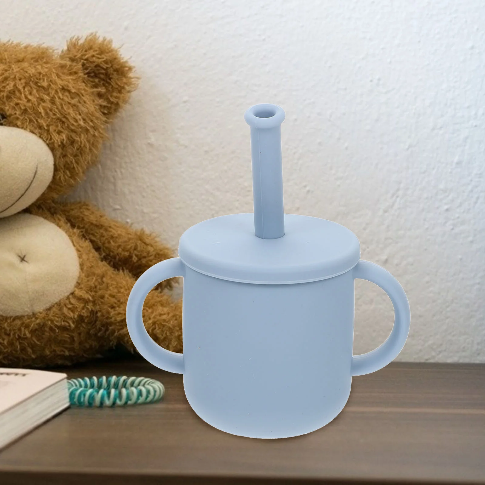 1 Juego de taza de aprendizaje para ni&ntilde;os, taza de agua para aprender a beber, taza de entrenamiento para beb&eacute;s-2