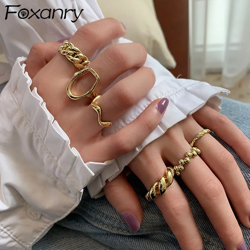 

Кольца женские из серебра 925 пробы, скрученные, простые неправильной формы пробы