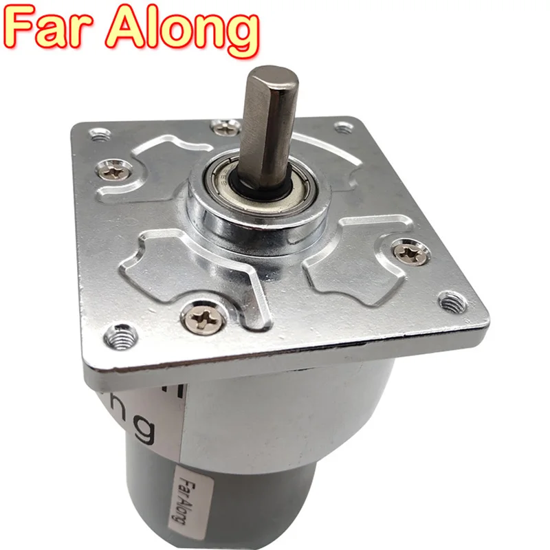 Низкоскоростной мотор редуктор постоянного тока с высоким крутящим моментом 12 В