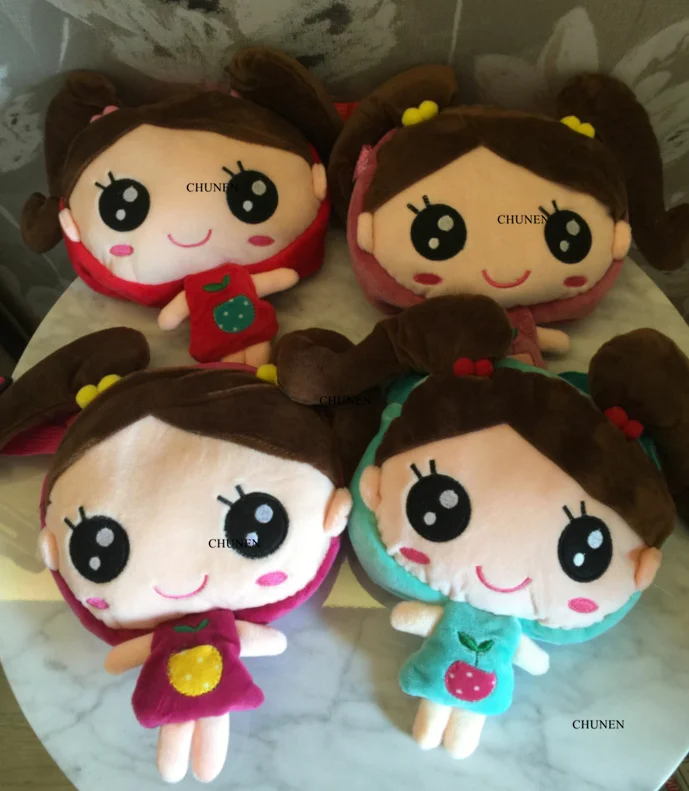 1 Детский плюшевый рюкзак для девочек детская Наплечная Сумка рюкзак|Плюшевые