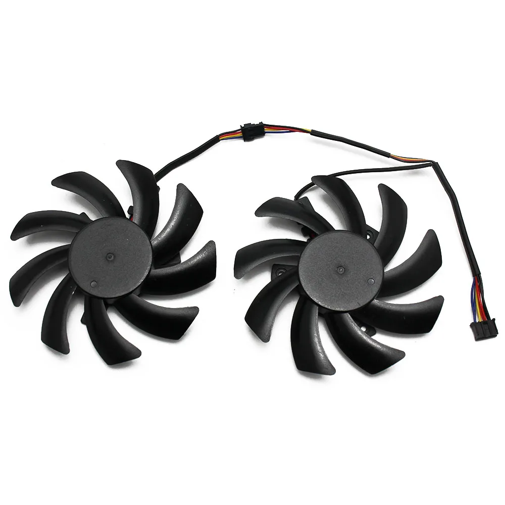 Новый 85 мм 4Pin кулер для установки в модель GA91S2U нее GeForce GTX 1070 Ti 1060 1080 GTX1060|Кулеры и