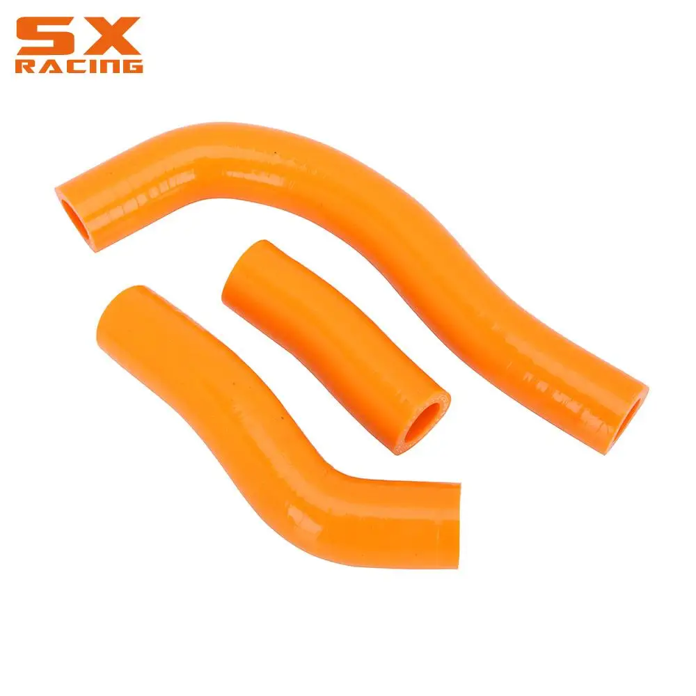 Motorcycle Orange Water Pipe Silicone Radiator Coolant Hose For KTM SX450F SXF450 SXF 450 2007 2008 2009 2010 Dirt Bike | Автомобили и