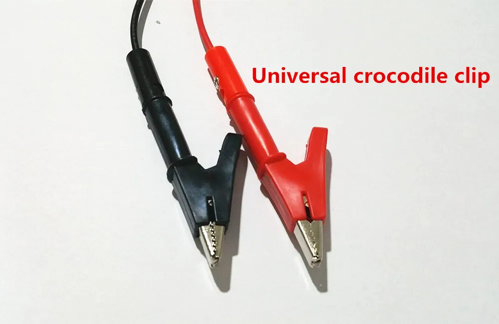 crocodile clip Разъемы для коллектора системы впрыска топлива форсунка, форсунка разъемы для грузовика, форсунок разъемы - Цвет: crocodile clip