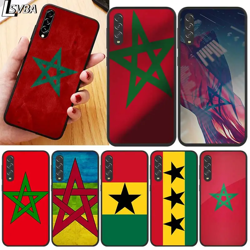 

MA Maroc Morocco Flag for Samsung Galaxy A90 5G A80 A70S A70 A60 A50 A50S A40 A30S A20S A20E A20 A2 Core A10 Phone Case