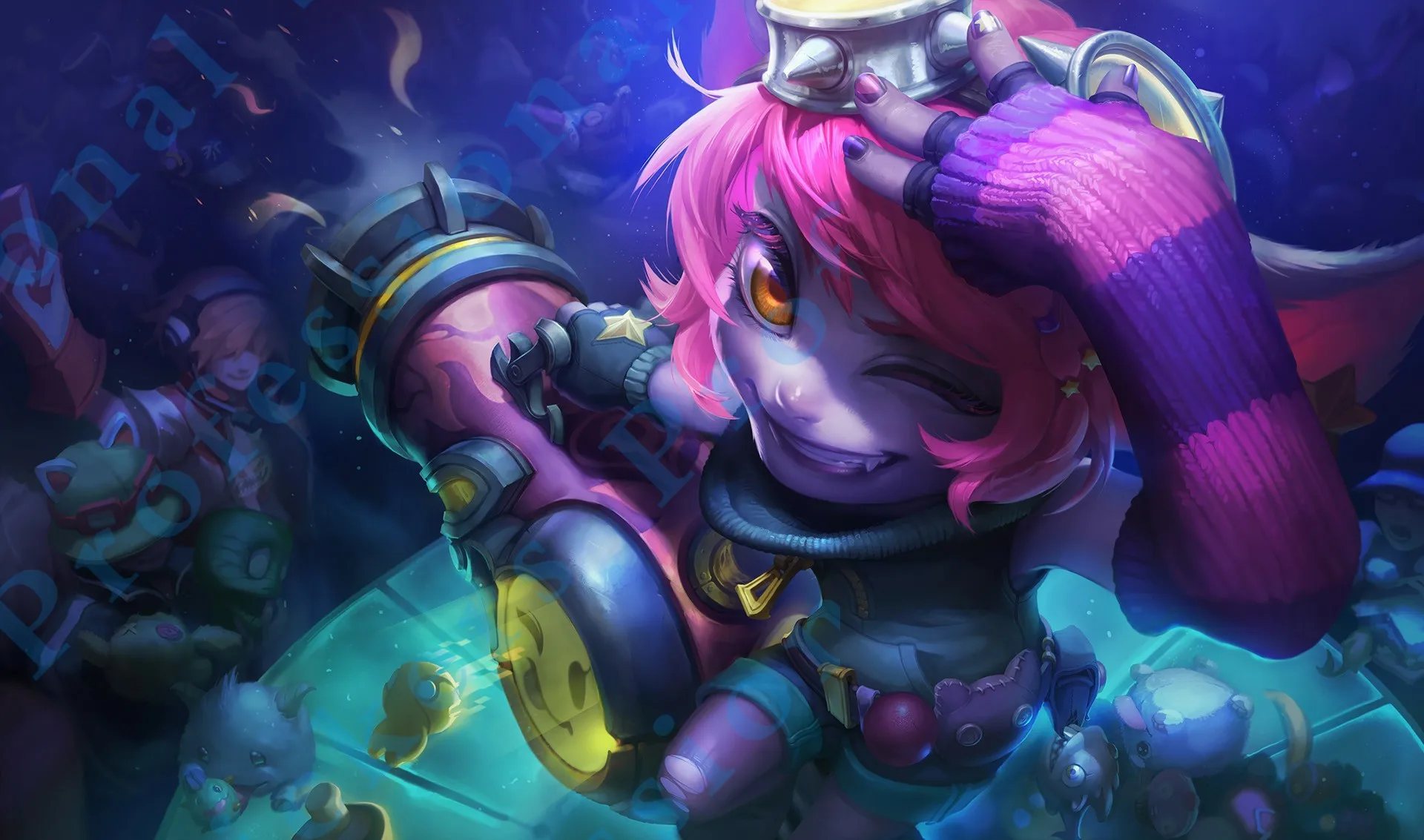 

League of Legends LOL Tristana Game Sticker Poster Laptop Car Sticker Motorcycle Sticker Waterproof