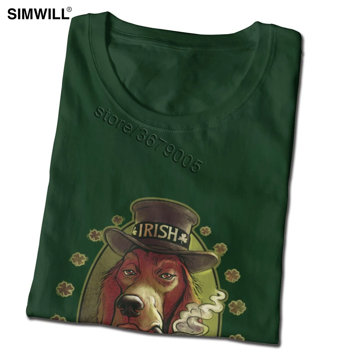 Трендовая новинка Мужская хлопковая футболка Irish Setter Red Ale Beer lover с коротким
