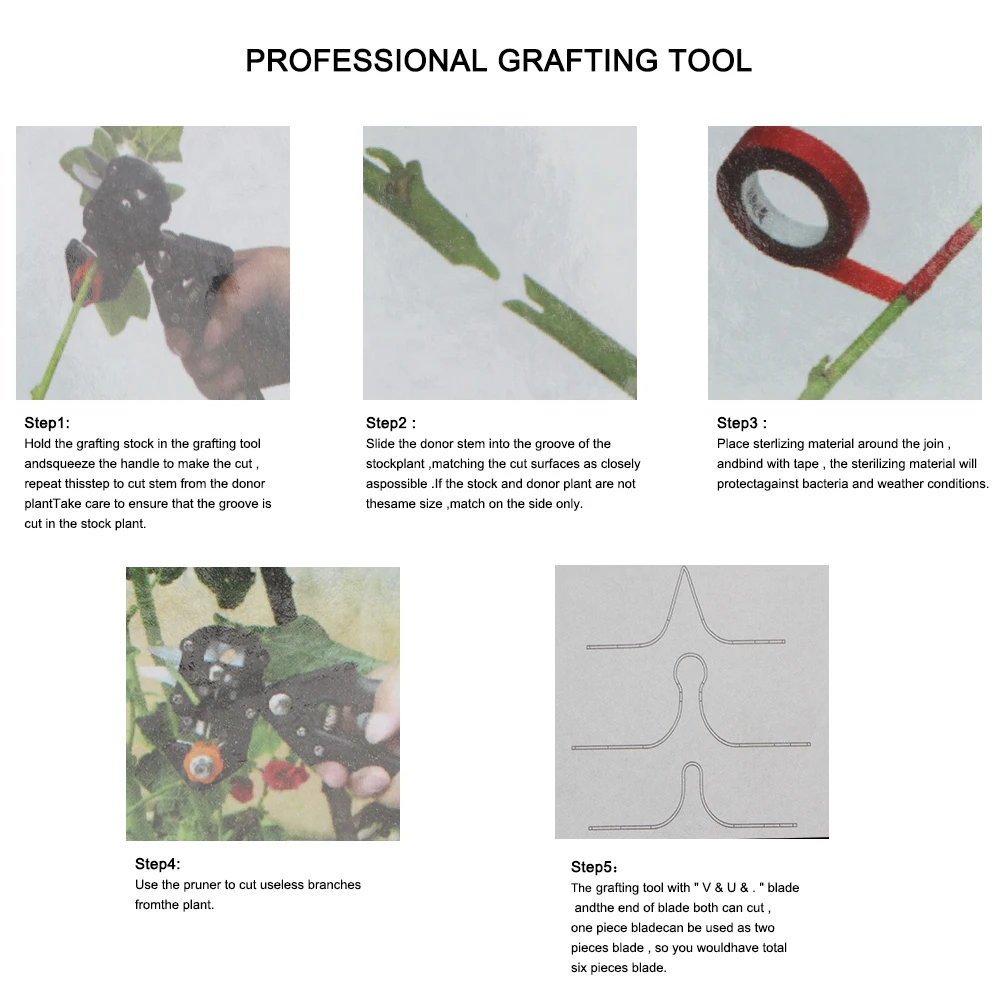 

Grafting Pruner Chopper Vaccination Cutting Tree Garden Tools Plant Shears Scissor Handheld 2cm Graft Film Tape