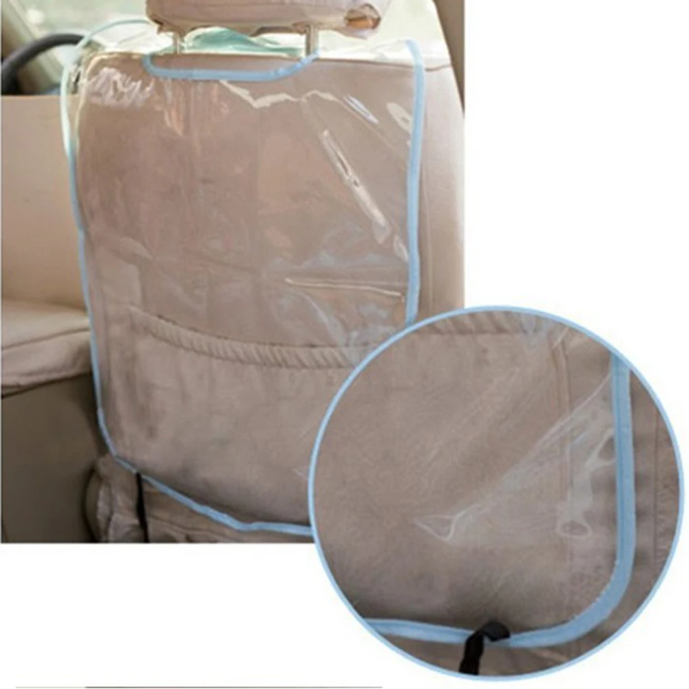 

Children Car Seat Auto Back Protector Clear Cover Case for Kick Mat Infant car goods Internal Car Decoration