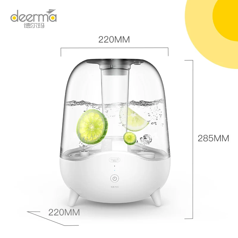 Ультразвуковой увлажнитель воздуха Deerma 5L арома диффузор эфирного масла для