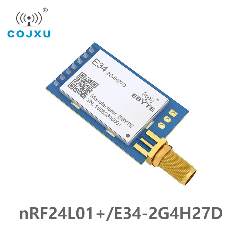 E34 2G4H27D nRF24L01 2 4G 27dBm беспроводной модуль последовательного порта