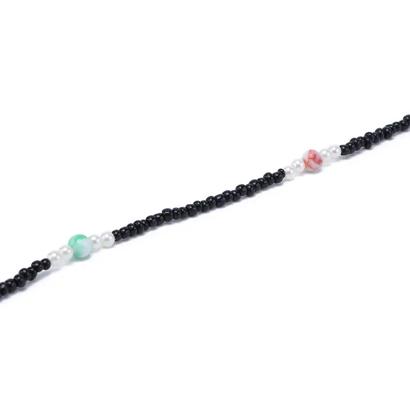 Цепочка для очков с жемчужным камнем и бусинами шнур чтения ремешок