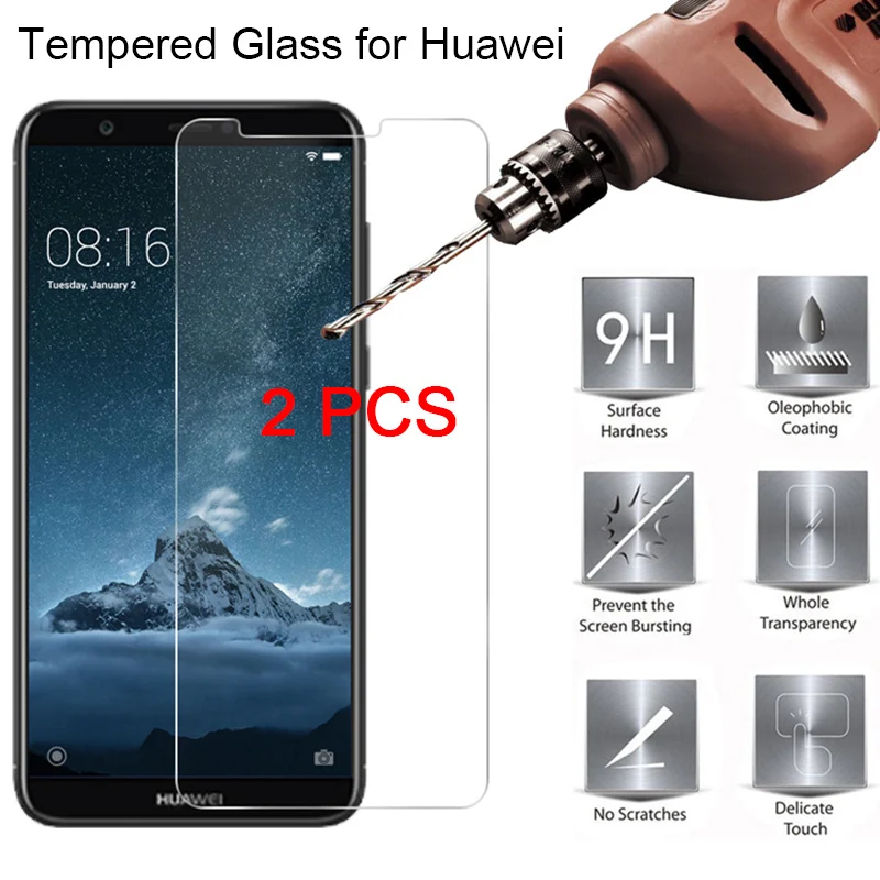 Защитное стекло для Huawei Nova 5 5i Pro 5T 5Z 2 шт. прозрачная защита экрана закаленное P Smart