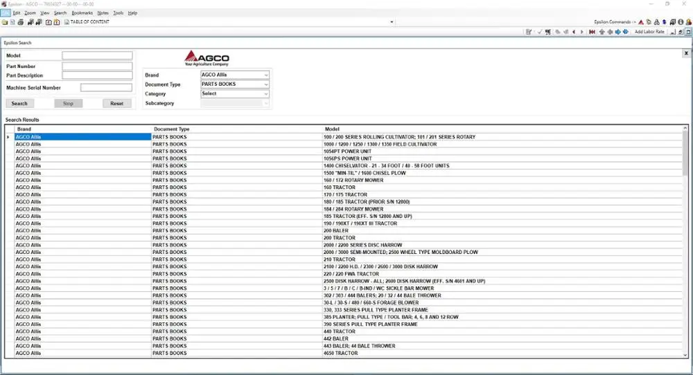 Руководство по обслуживанию книг и мастерских AGCO Allis [2021] | Автомобили мотоциклы