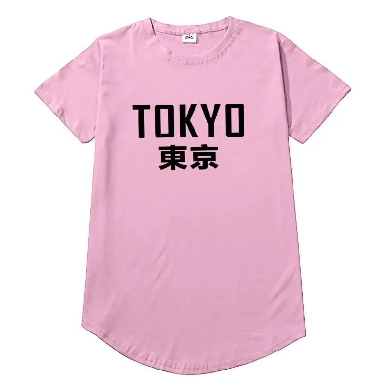 Футболка мужская с круглым вырезом топ рукавом до локтя уличная одежда