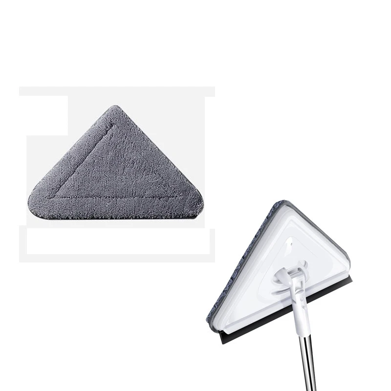 

New Triangles Lazy Cleaning Mop Adjustable 360 Degree Rotatable Telescopic Rod Mop For Clean Roofs Walls Cars Corners NE