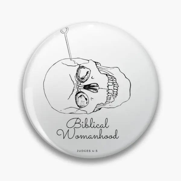 

Biblical Womanhood Soft Enamel Pin Badge Decorative Clothes Badge Lapel Pin Brooch Jewelry