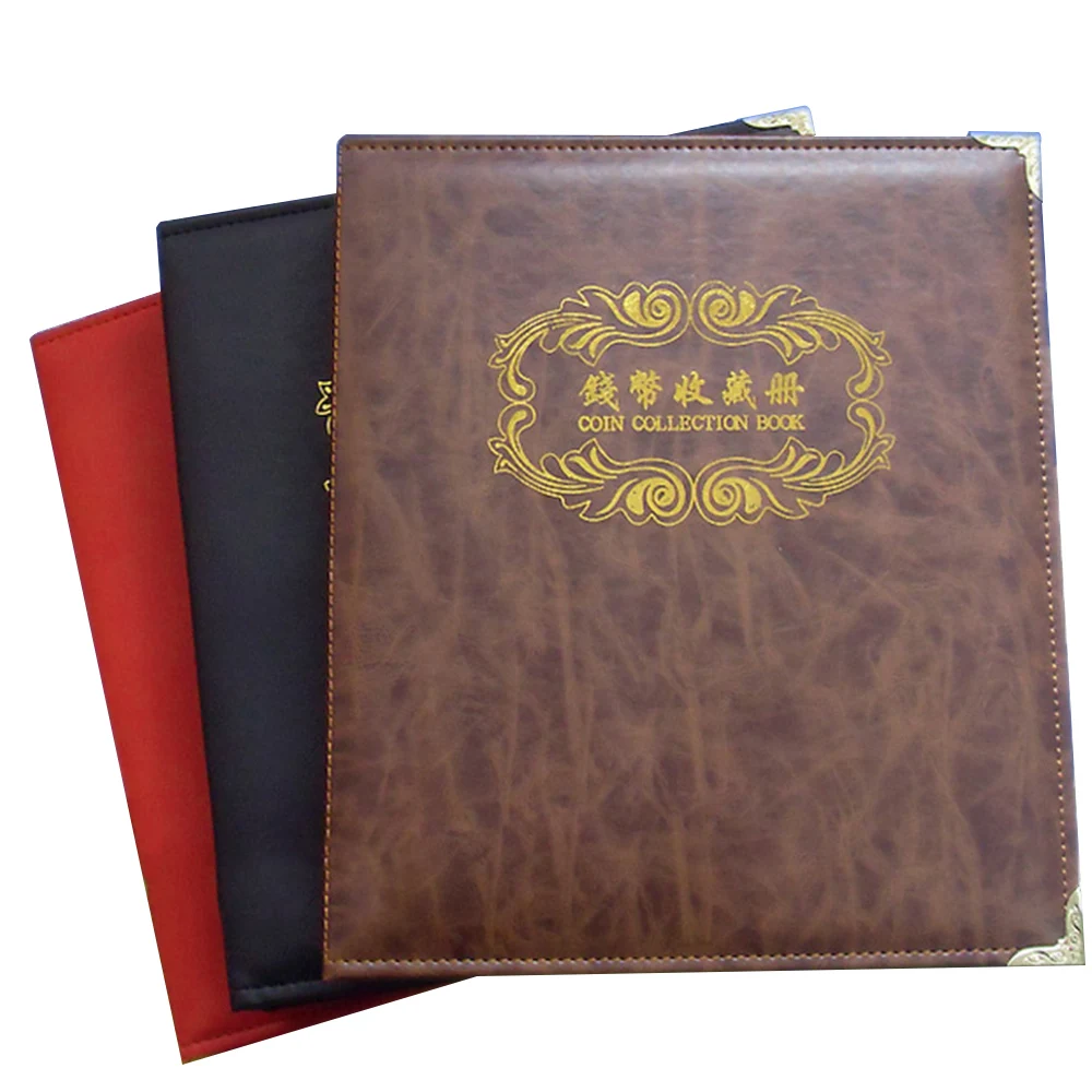 Книга для коллекционирования монет бумажная с 3 отверстиями | Дом и сад