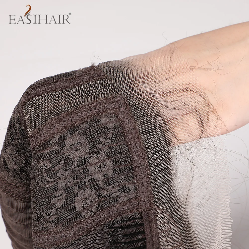 EASIHAIR синтетические передние парики коричневые длинные кружевные для женщин