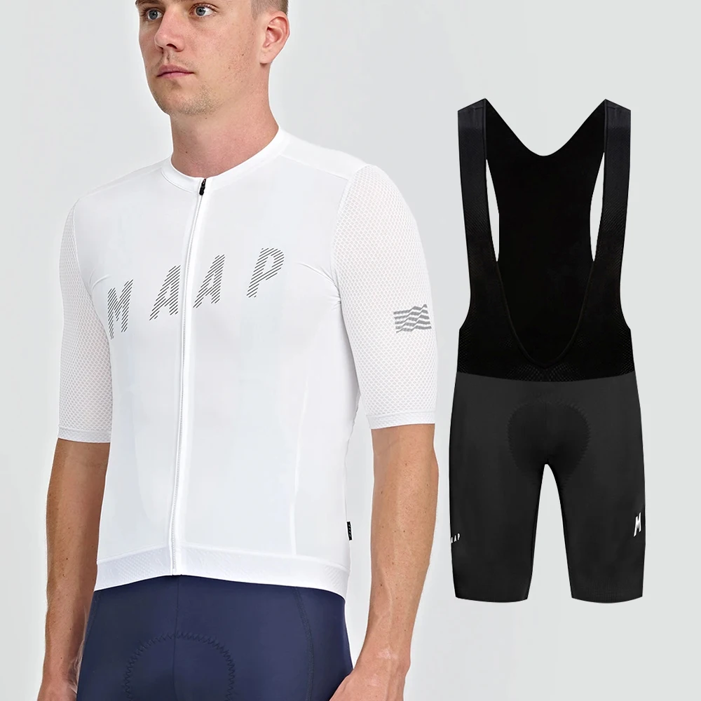 

Maap летний профессиональный велосипедный комплект, мужские велосипедные комплекты из Джерси с коротким рукавом, велосипедный костюм, велос...