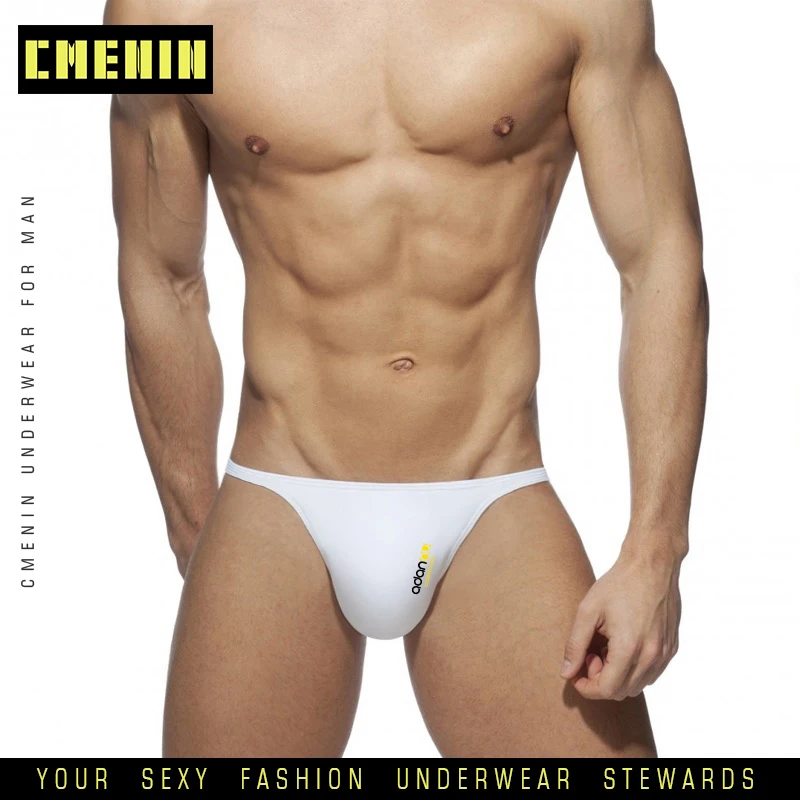 Мужские трусы брифы с заниженной талией Горячая Распродажа черные хлопковые