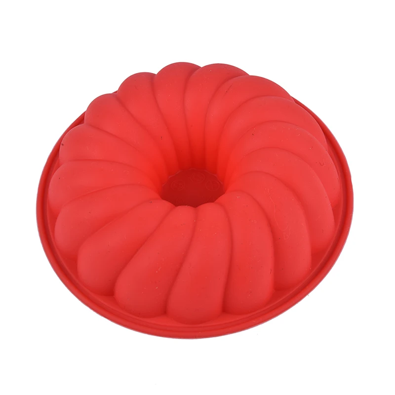 1pc Silicone DIY Baking Cake Tools Mold Pumpkin Moulds Mini Pan Bakeware Tray random color | Дом и сад