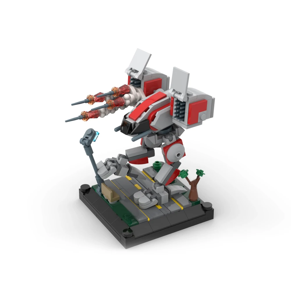 

MOC-35171 Batteltech катапульта CPLT-C1 Micro Scale, строительные блоки, кирпичи для сборки DIY Edu, игрушки, подарок для детей и взрослых, день рождения