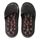 Массажер для ног для акупрессуры, массажные тапочки для стимуляции акупунктуры, женская обувь, подарок для мужчин