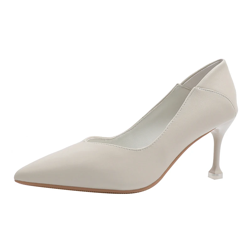 

10 Pairs Wholesale 2021 stylish genuine leather shoes for women high quality fashion high heels