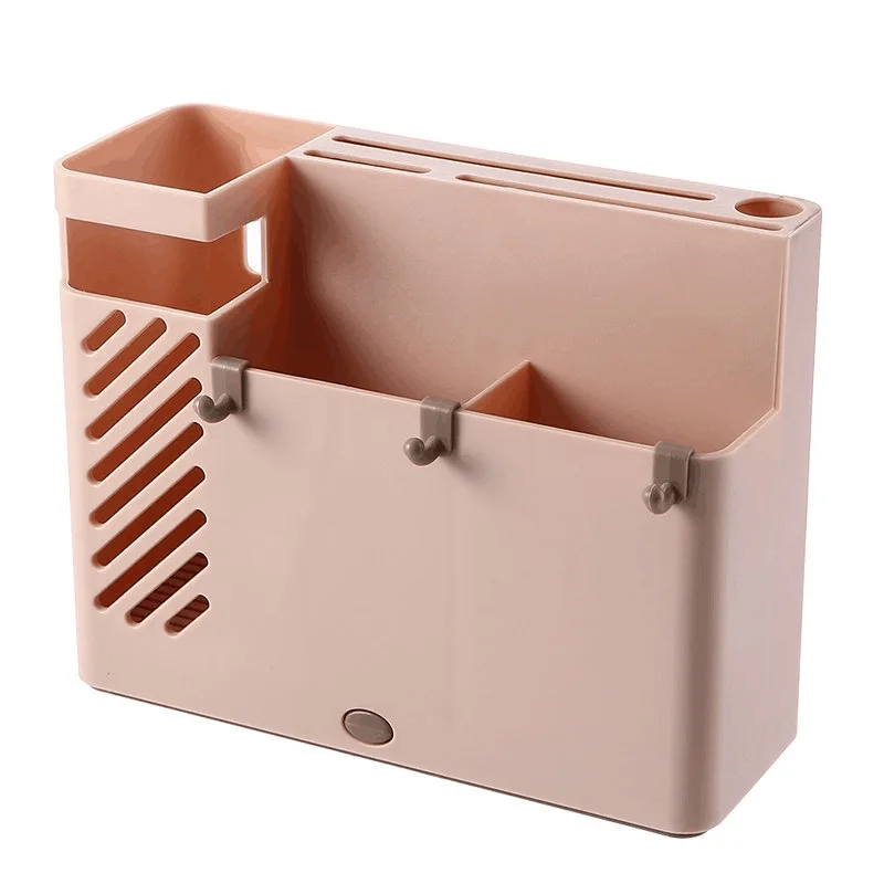 

Wall-mounted Chopstick Holder Creative Chopstick Holder Drain Household Kitchen Tableware Spoon Storage Box Kitchen Organizer