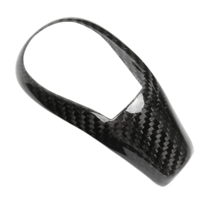 

for Volvo XC60 V40 V60 S60 S80 2013-2018 Carbon Fiber Gear Shift Knob Cover Trim Car Interior Accessories