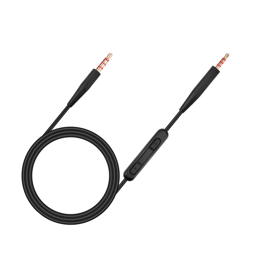 KEBIDU 2 цвета микрофонный кабель наушники аудио шнур для Soundtrue On Ear с пшеницей QC35 QC25