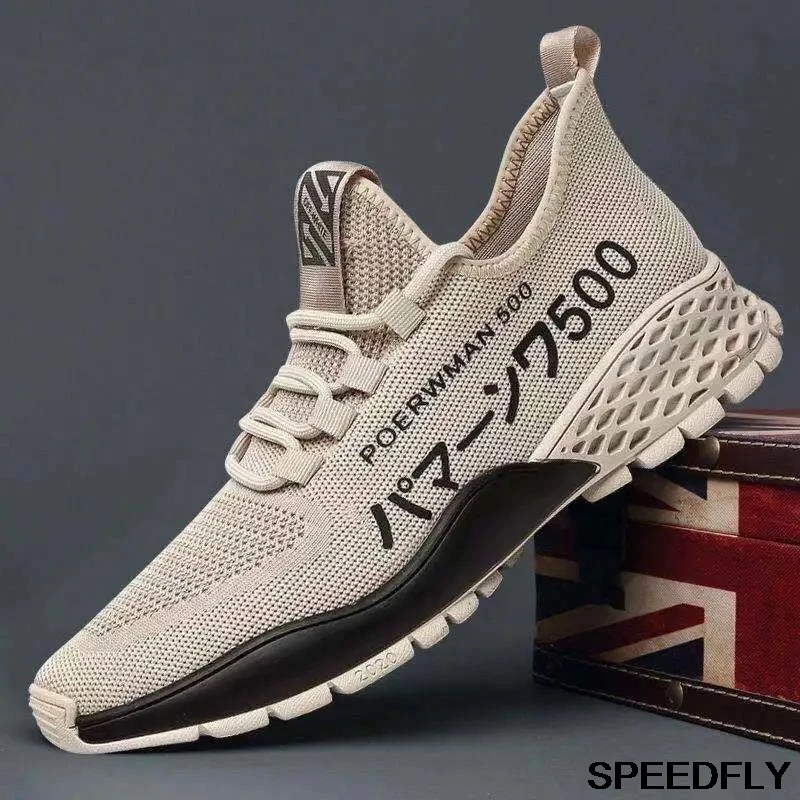 

Summer Flying Woven Sports Mesh Men's Trend all-Match Breathable Casual New Men's Shoes