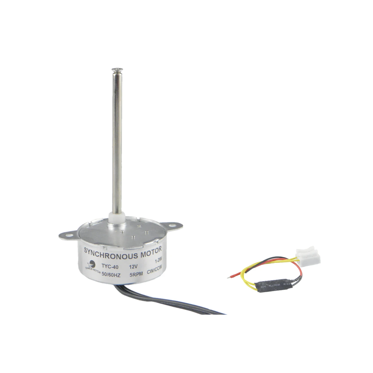 CHANCS TYC40 синхронный мотор шестерни DC 12V 5RPM CW/CCW внутренняя длина вала 7 4 см|Двигатель