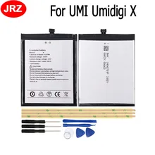 For UMI Umidigi X Battery 4150mAh Mobile Phone Replacement Batteria Batterie For Umidigi X Accumulator AKKU with Tools