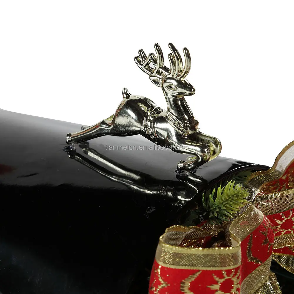 

80cm Animated Christmas Car Santa Claus with Lighting Musical Ornament Decoration Holiday Figurine Collection Traditional Xmas