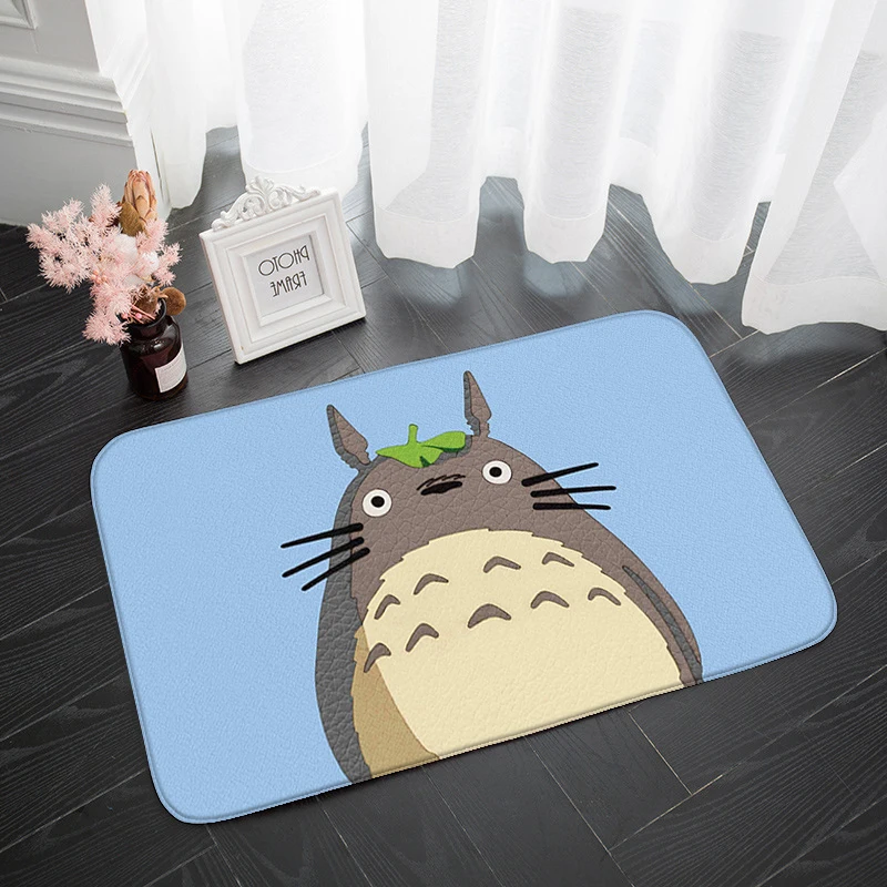 Милый мультяшный коврик Totoro для украшения кухни коврики гостиной пушистый
