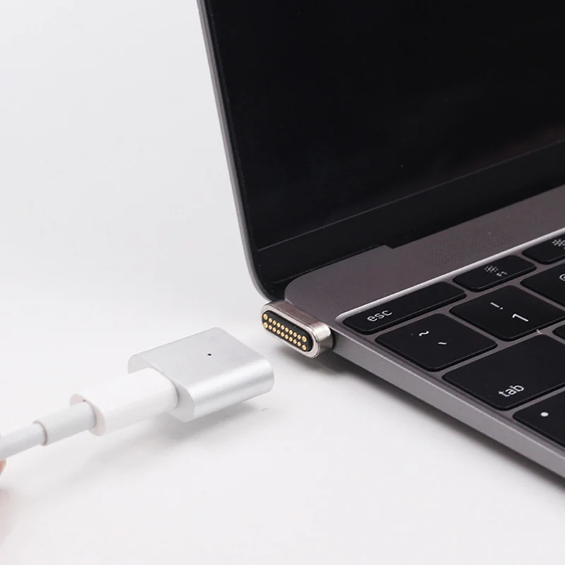 Новый Усиленный Магнитный usb-адаптер с 20 контактами 4K 100W быстрая зарядка для Macbook