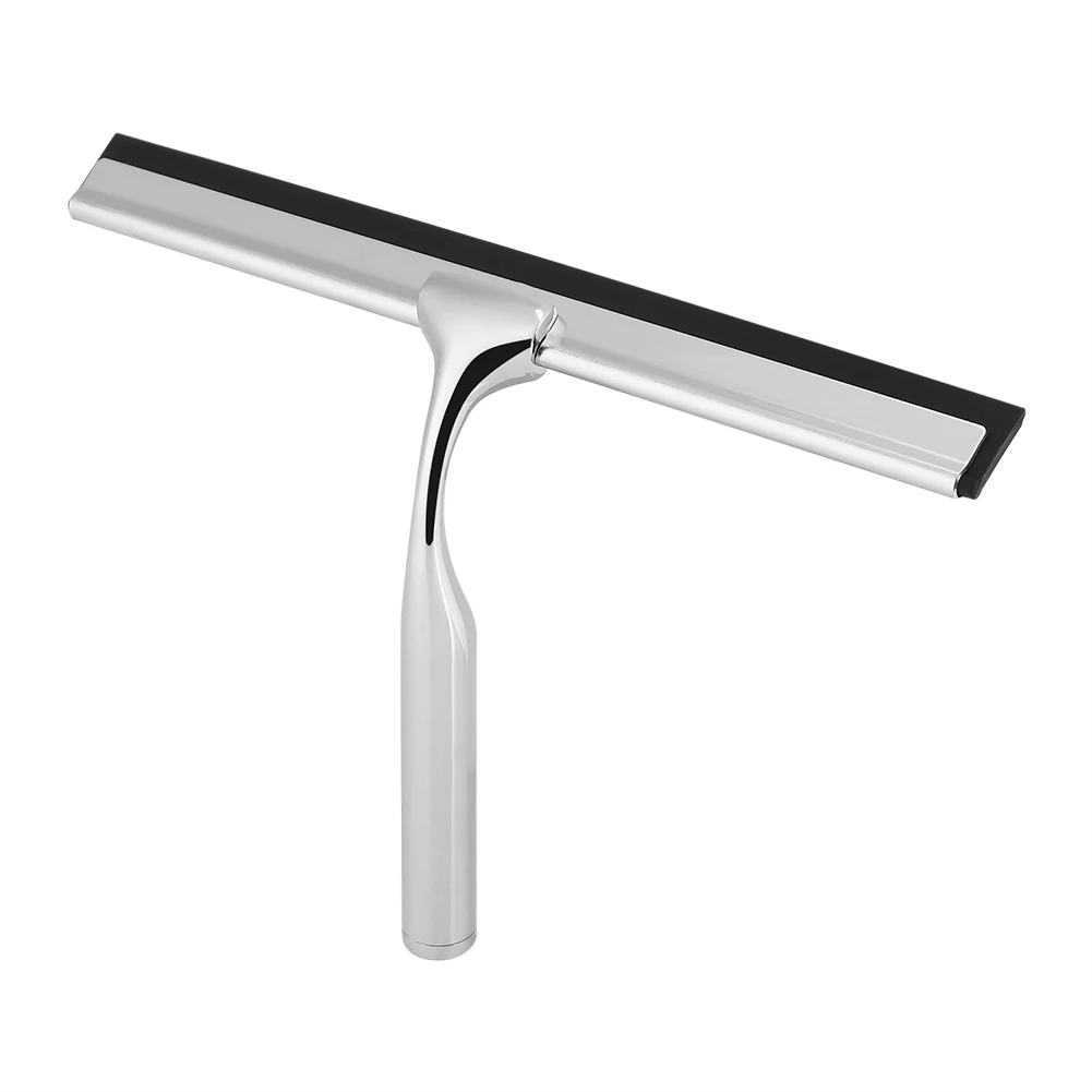 

Stainless Steel Zinc Alloy Window Squeegee Car Windshield Glass Mirror Cleaning Tool With Hook Home Cleaning Hook