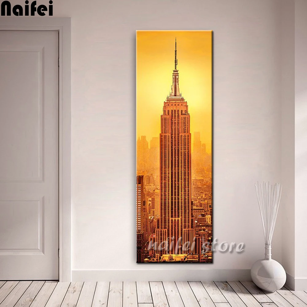 Камни в форме ромба круглый дрель 5D DIY Алмазная вышивка &quotАртур Ravenel Jr. Мост река