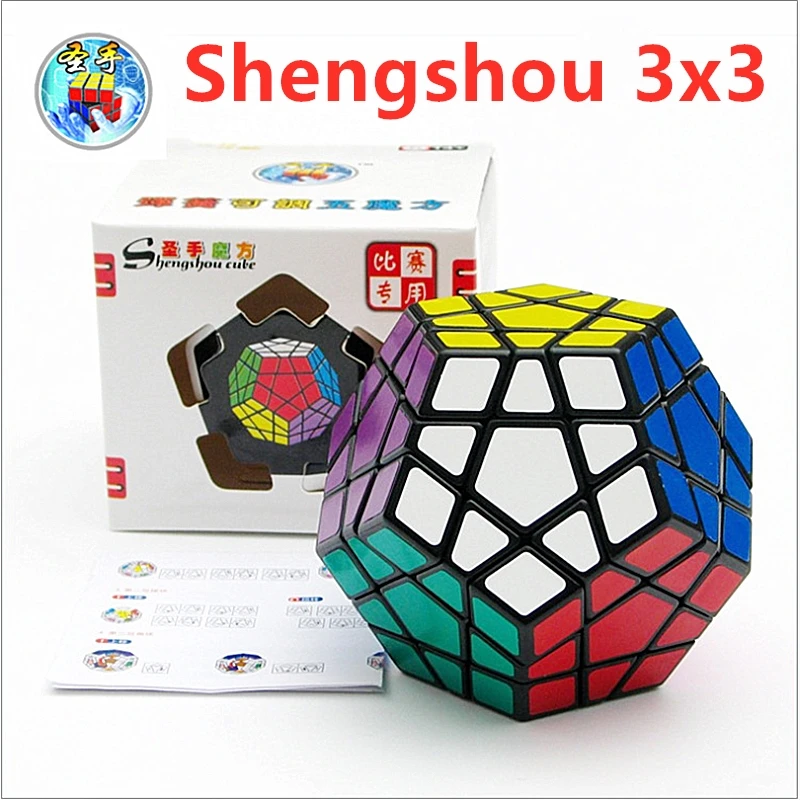 Shengshou 3x3x3 Кубик 3х3х3 Megaminxed куб 3x3 додекаэдра shengshou магический 12 сторонние