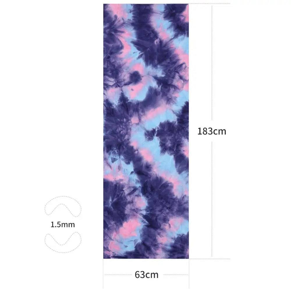 

Non-Slip Yoga Mat Cover Yoga Exercise Pad Towel Blanket for For Home Fitness Gymnastics Pilates Mats 183*61cm